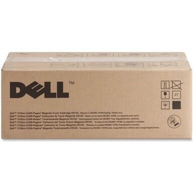 Dell H514C Original Toner Cartridge - Laser - 9000 Pages - Magenta - 1 Each