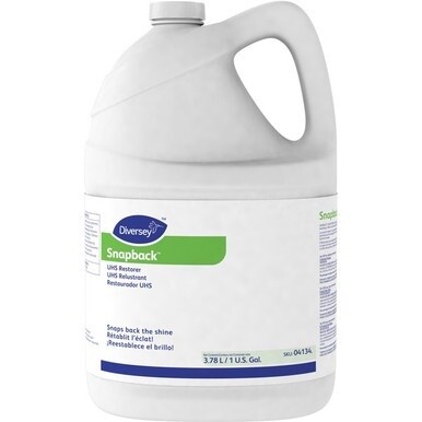 Diversey Snapback UHS Restorer - 128 fl oz (4 quart) - Lemon Scent - 4 / Carton - Blue