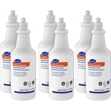 Diversey General Purpose Spotter - 32 fl oz (1 quart) - 6 / Carton - Clear
