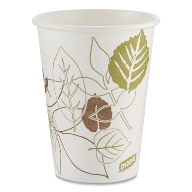 Pathways Paper Hot Cups, 12 oz, 50/Pack