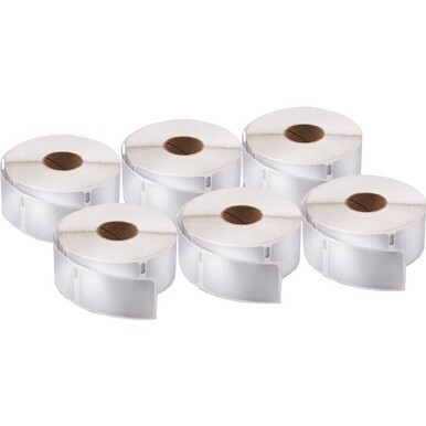 Dymo LabelWriter Labels - 3/4&quot; Height x 2&quot; Width - Rectangle - White - 3000 / Pack