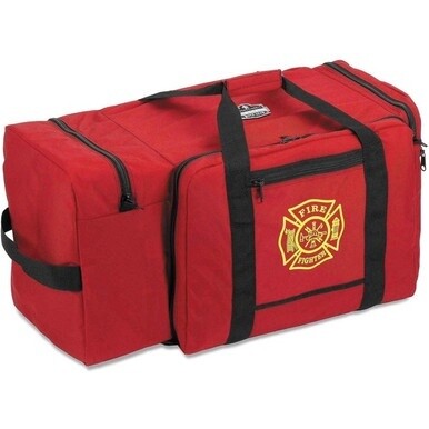 Ergodyne Arsenal 5005P Carrying Case Gear, Helmet - Red - 600D Polyester Body - Handle, Shoulder Strap - 15&quot; Height x 15&quot; Width x 30&quot; Depth - Large Size - 1 Each