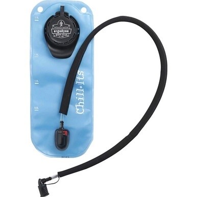 Chill-Its 5050B Bladder Replacement - 8&quot; Width x 0.5&quot; Height x 10&quot; Length - 1 Each - Blue
