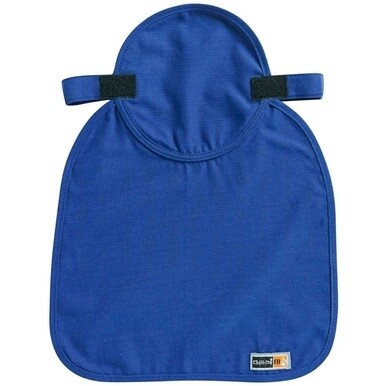 Chill-Its 6717FR Evaporative Cooling Hard Hat Pad w/ Neck Shade - 0.5&quot; Width x 9.5&quot; Height x 7&quot; Length - 6 / Carton - Blue - Modacrylic, Cotton, Fabric