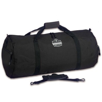 Ergodyne Arsenal 5020 Carrying Case (Duffel) Travel Essential - Black - Wear Resistant, Tear Resistant, Water Resistant, Stain Resistant - 600D Polyester Body - Shoulder Strap, Handle - 12&quot; Height x 1