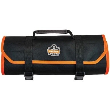 Ergodyne Arsenal 5871 Carrying Case (Roll Up) Tools - Black - Water Resistant - Elastic, 1680D Ballistic Polyester Body - Handle - 14&quot; Height x 27&quot; Width - 1 Each