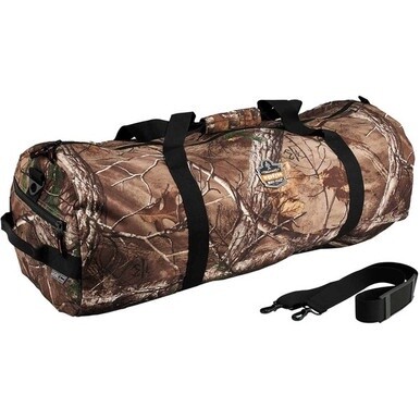 Ergodyne Arsenal 5020 Carrying Case (Duffel) Travel Essential - Black - Wear Resistant, Tear Resistant, Water Resistant, Stain Resistant - 600D Polyester Body - Shoulder Strap, Handle - 14&quot; Height x 1