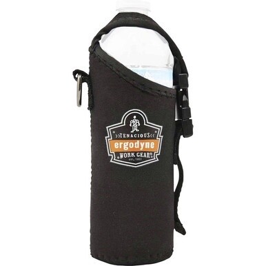 Squids 3775 Can / Bottle Holder &amp; Trap - 3.6&quot; Width x 2.5&quot; Height x 7.3&quot; Length - 1 Each - Black - Stainless Steel, Zinc, Neoprene, Nylon