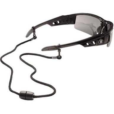 Skullerz 3251 Breakaway Rope Eyewear Lanyard - 6 / Carton - Slip Attachment - 0.3&quot; Height x 1.5&quot; Width x 11&quot; Length - Black - Nylon