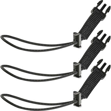Squids 3026 Standard Accessory Pack Retractables - Loops - 1 Each - 2 lb Load Capacity - Standard - Loop Attachment - 1.5&quot; Height x 7&quot; Width x 5.3&quot; Length - Black - Nylon Webbing