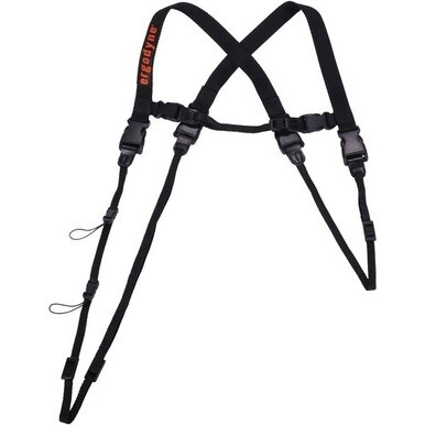Squids 3132 Barcode Scanner Harness + Lanyard - 1 Each - Large (L) - Loop Attachment - 1.5&quot; Height x 3.3&quot; Width x 8&quot; Length - Black