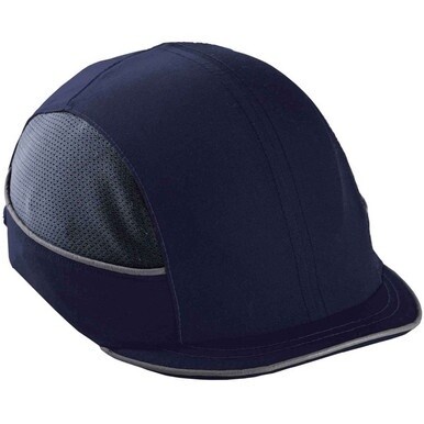 Skullerz 8950 Bump Cap Hat - Recommended for: Industrial, Mechanic, Factory, Home, Baggage Handling - Bump, Scrape, Head Protection - Blue - Comfortable, Impact Resistant, Machine Washable, Removable 