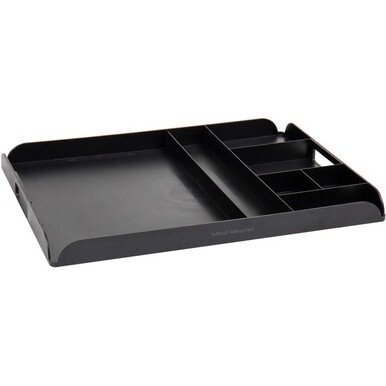 Mind Reader Anchor Collection Coffee Serving Station - 7 x Coffee Pod - 7 Compartment(s) - 1.3" Height x 17.5" Width x 13.3" DepthCounter, Desktop - Portable, Lightweight, Compact - Black - 1 Each