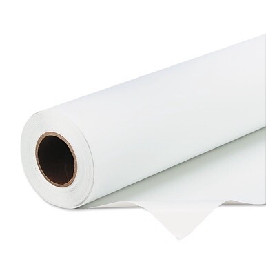 Somerset Velvet Paper Roll, 44&quot; x 50 ft, White
