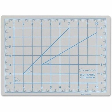 Elmer&#39;s X-ACTO Self-Healing Cutting Mats - Office - 18&quot; Length x 12&quot; Width - Gray - 1Each