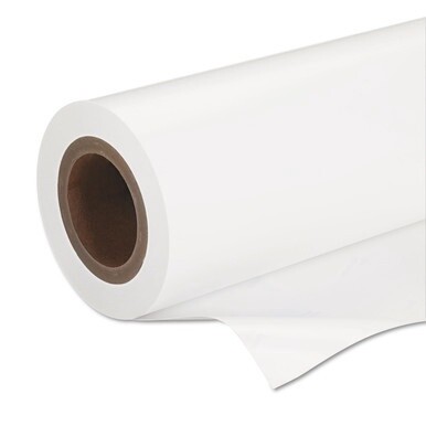 Premium Semigloss Photo Paper Roll, 7 mil, 16.5&quot; x 100 ft, Semi-Gloss White