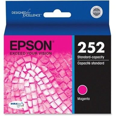 Epson DURABrite Ultra T252320 Original Standard Yield Inkjet Ink Cartridge - Magenta - 1 Each - 300 Pages