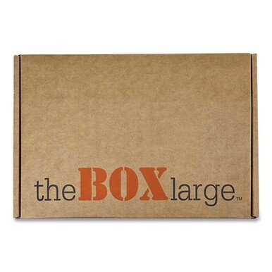 Laptop Shipping Box, One-Piece Foldover (OPF), Large, 17.25&quot; x 11.68&quot; x 3.75&quot;, Brown Kraft