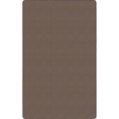 Flagship Carpets Ameristrong Solid Color Rug - Floor Rug - Traditional - 12 ft Length x 15 ft Width - Rectangle - Almond - Fiber, Nylon