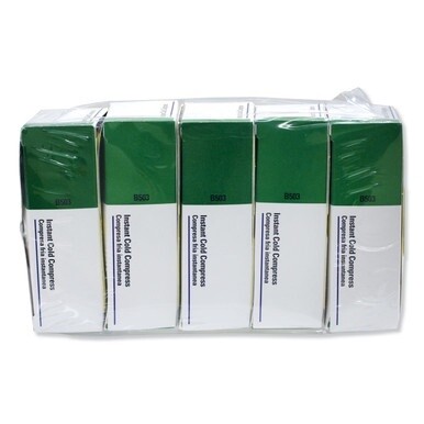 Instant Cold Compress, 4 x 5, 1/Box, 5 Boxes/Pack