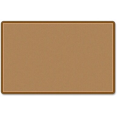 Flagship Carpets All-Over Weave Solid Color Rug - Classic - 12 ft Length x 90" Width - Tan - Nylon
