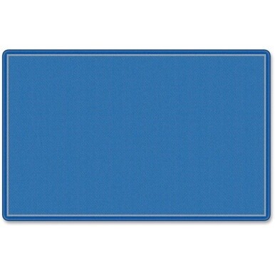 Flagship Carpets All-Over Weave Solid Color Rug - Classic - 13.16 ft Length x 10.75 ft Width - Blue - Nylon