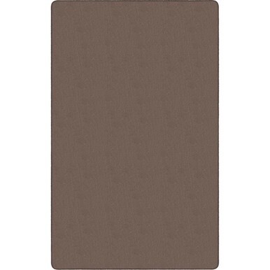 Flagship Carpets Classic Solid Color 9' Rectangle Rug - Floor Rug - Classic, Traditional - 72" Length x 108" Width - Rectangle - Almond - Nylon