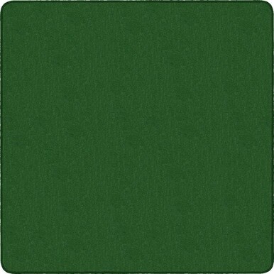 Flagship Carpets Classic Solid Color 12' Square Rug - Traditional - 12 ft Length x 12 ft Width - Square - Clover - Nylon