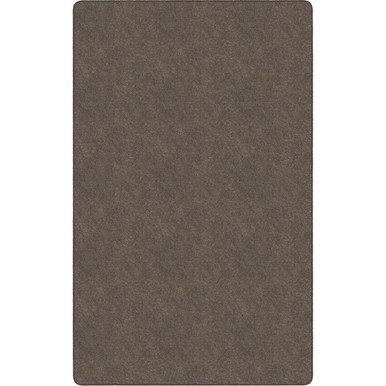 Flagship Carpets Amerisoft Solid Color Rug - 108" Length x 72" Width - Rectangle - Wheat - Nylon, Polyester