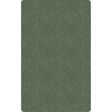 Flagship Carpets Amerisoft Solid Color Rug - 12 ft Length x 90" Width - Rectangle - Sage Green - Nylon, Polyester