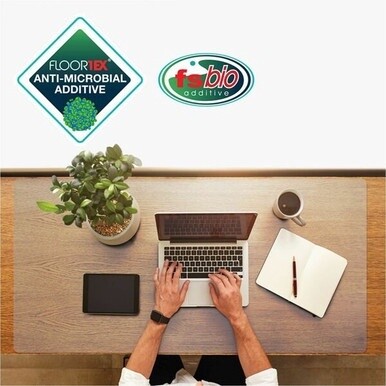 Hometex&amp;reg; Anti-Microbial Vinyl Rectangular Place Mat - 19&quot; x 24&quot; - Contains our FS Bio active anti-microbial ingredient to protects the mat from microbial deterioration.