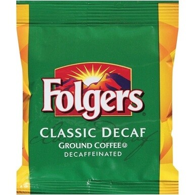 Folgers&amp;reg; Ground Classic Decaf Coffee - 1.5 oz - 42 / Carton