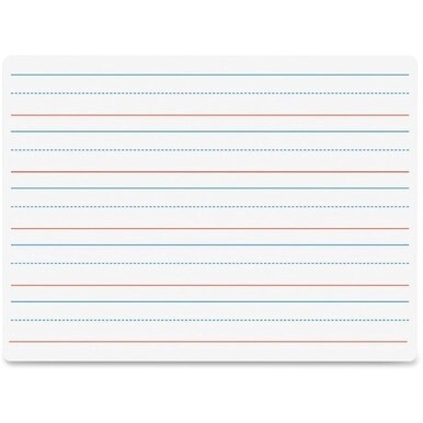 Flipside Double-sided Dry Erase Board - 9&quot; (0.8 ft) Width x 12&quot; (1 ft) Height - White Surface - Rectangle - 1 Each