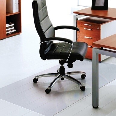 Ultimat&amp;reg; XXL Polycarbonate Rectangular Chair Mat for Hard Floors - 60" x 79" - Hard Floor, Home, Office - 79" Length x 60" Width x 75 mil Depth x 75 mil Thickness - Rectangular - Polycarbonate - C