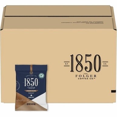 Folgers&amp;reg; 1850 Pioneer Blend Coffee - Medium - 2.5 oz - 24 / Carton