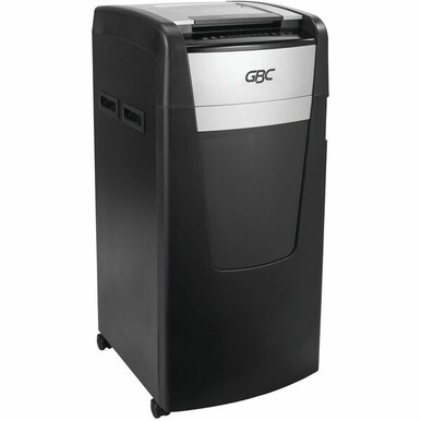 GBC AutoFeed+ Large Office Shredder, 750X, Super Cross-Cut, 750 Sheets - Continuous Shredder - Super Cross Cut - 20 Per Pass - for shredding Credit Card, Paper Clip, Staples, Paper - P-4 - 4 Hour Run 