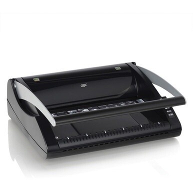 GBC ProClick P110 Manual Binding Machine - ProClick, CombBind - 10&quot; x 18&quot; x 14&quot; - Gray