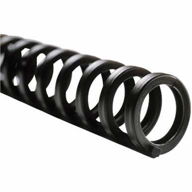 GBC ProClick Binding Spines - 0.50&quot; Maximum Capacity - 85 x Sheet Capacity - For Letter 8 1/2&quot; x 11&quot; Sheet - Black - 25 / Box
