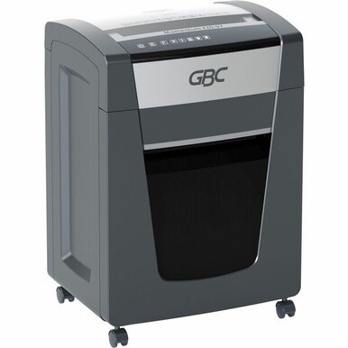 GBC Momentum Paper Shredder, X20-07, Micro-Cut, P-4, Anti-Jam, 20 Sheets - Continuous Shredder - Micro Cut - 20 Per Pass - for shredding Paper Clip, Paper, Junk Mail, Staples - P-4 - 9" Throat - 4 Hou