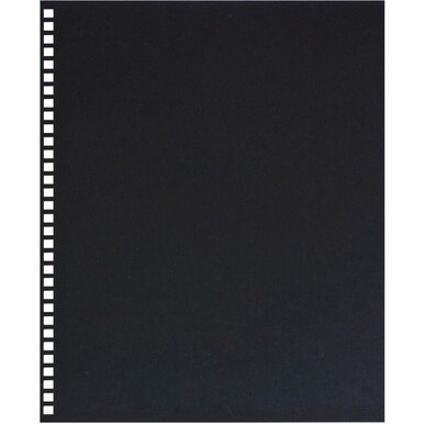 GBC Regency Letter Presentation Cover - 8 1/2" x 11" - Black - 25 / Pack