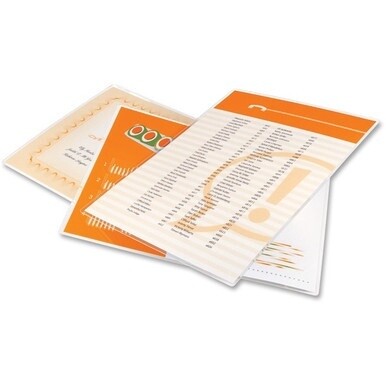 GBC Economy Thermal Laminating Pouches - Sheet Size Supported: Letter 8.50&quot; Width x 11&quot; Length - Laminating Pouch/Sheet Size: 9&quot; Width x 11.50&quot; Length x 3 mil Thickness - Glossy - Flexible - Clear - 2
