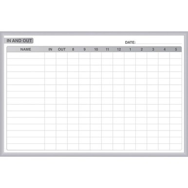 Ghent Dry Erase Board - 72" (6 ft) Width x 48" (4 ft) Height - White Steel Surface - Satin Aluminum Frame - Rectangle - Horizontal - Magnetic - Stain Resistant, Ghost Resistant, Fade Resistant, Access