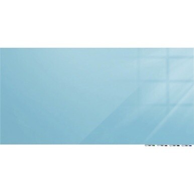 Ghent Magnetic Aria - Horizontal - 60" (5 ft) Width x 48" (4 ft) Height - Blue Tempered Glass Surface - Rectangle - Horizontal - Magnetic - Eraser Included - 1 Each