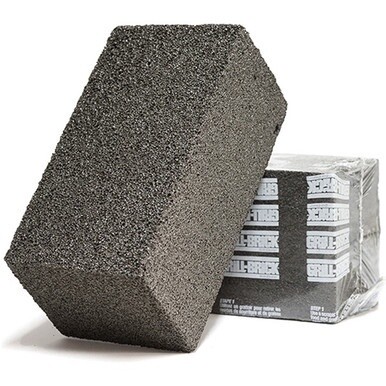 Genuine Joe Scrubble Griddle Brick - 12 / Carton - Black