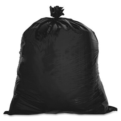 Genuine Joe Linear Low Density Can Liners - Small Size - 16 gal Capacity - 24&quot; Width x 31&quot; Length - 0.60 mil (15 Micron) Thickness - Low Density - Brown, Black - 500/Carton