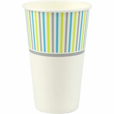 Genuine Joe 16 oz Cold Cups - 50 / Pack - Paper - Cold Drink, Beverage