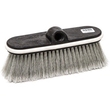 Genuine Joe Window, Vehicle &amp; Wall Brush - 2.4" Overall Length - 1 Each - Gray