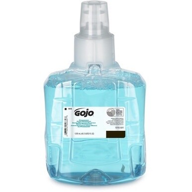 Gojo&amp;reg; LTX-12 Pomeberry Foam Handwash Refill - Pomeberry ScentFor - 40.6 fl oz (1200 mL) - Bottle Dispenser - Hand - Moisturizing - Light Blue - Bio-based, Rich Lather, Eco-friendly - 1 Each