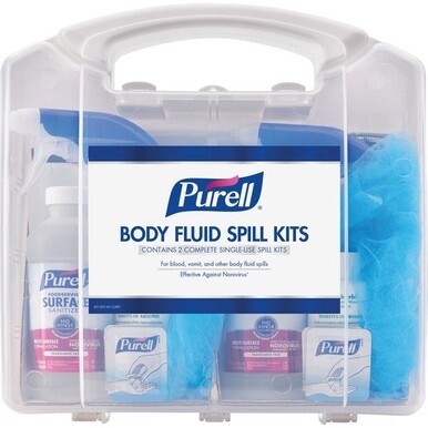 PURELL&amp;reg; Body Fluid Spill Kit - White, Clear - 1 Kit