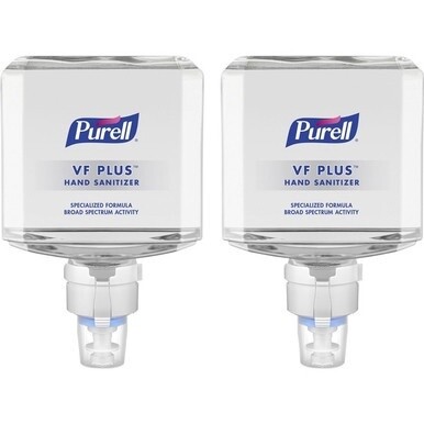 PURELL&amp;reg; VF PLUS Hand Sanitizer Gel Refill - 40.6 fl oz (1200 mL) - Pump Dispenser - Kill Germs, Bacteria Remover - Restaurant, Cruise Ship, Hand - Quick Drying, Fragrance-free, Hygienic, Dye-free 